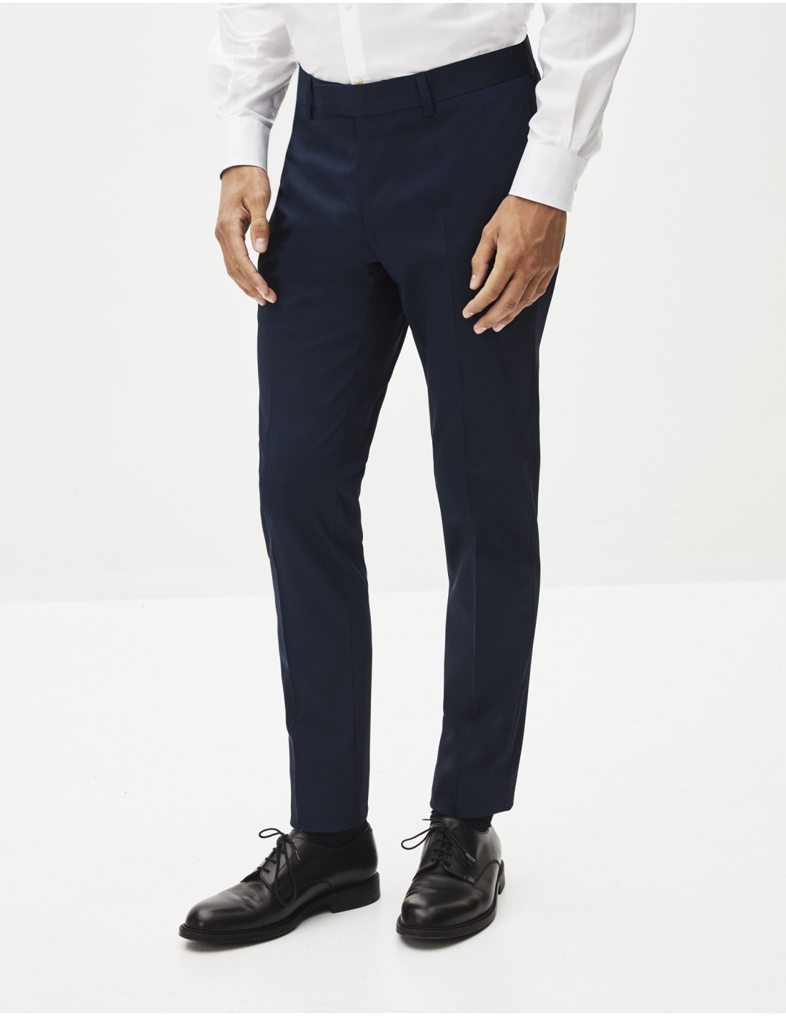 Costume Col V Irrégulier Pantalon Ample