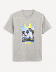 T-shirt col rond 100% coton 2