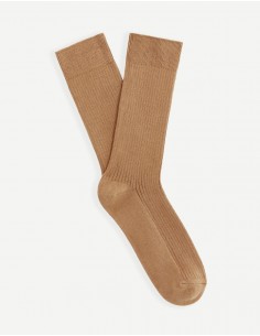 Chaussettes hautes coton -...