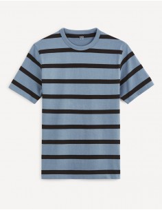T-shirt col rond 100% coton... 2