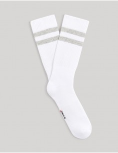 Chaussettes de sport CASABLANCA pour homme en coloris Blanc Homme Vêtements Sous-vêtements Chaussettes 