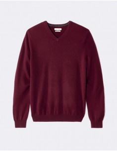 Pull Cachemire  - BURGUNDY