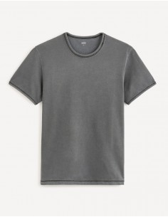 T-shirt col rond 100% coton 2
