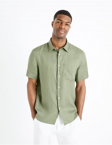 Chemise regular 100% lin