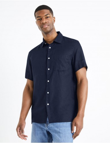 Chemise regular 100% lin
