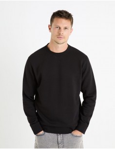 Sweat col rond 100% coton -...