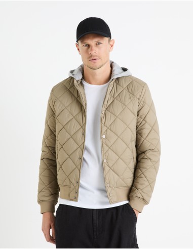 Bomber à capuche
