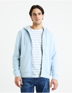 Sweat zippé à capuche -...