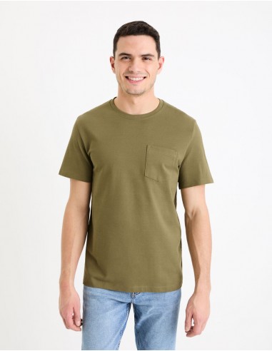 T-shirt col rond straight 100% coton