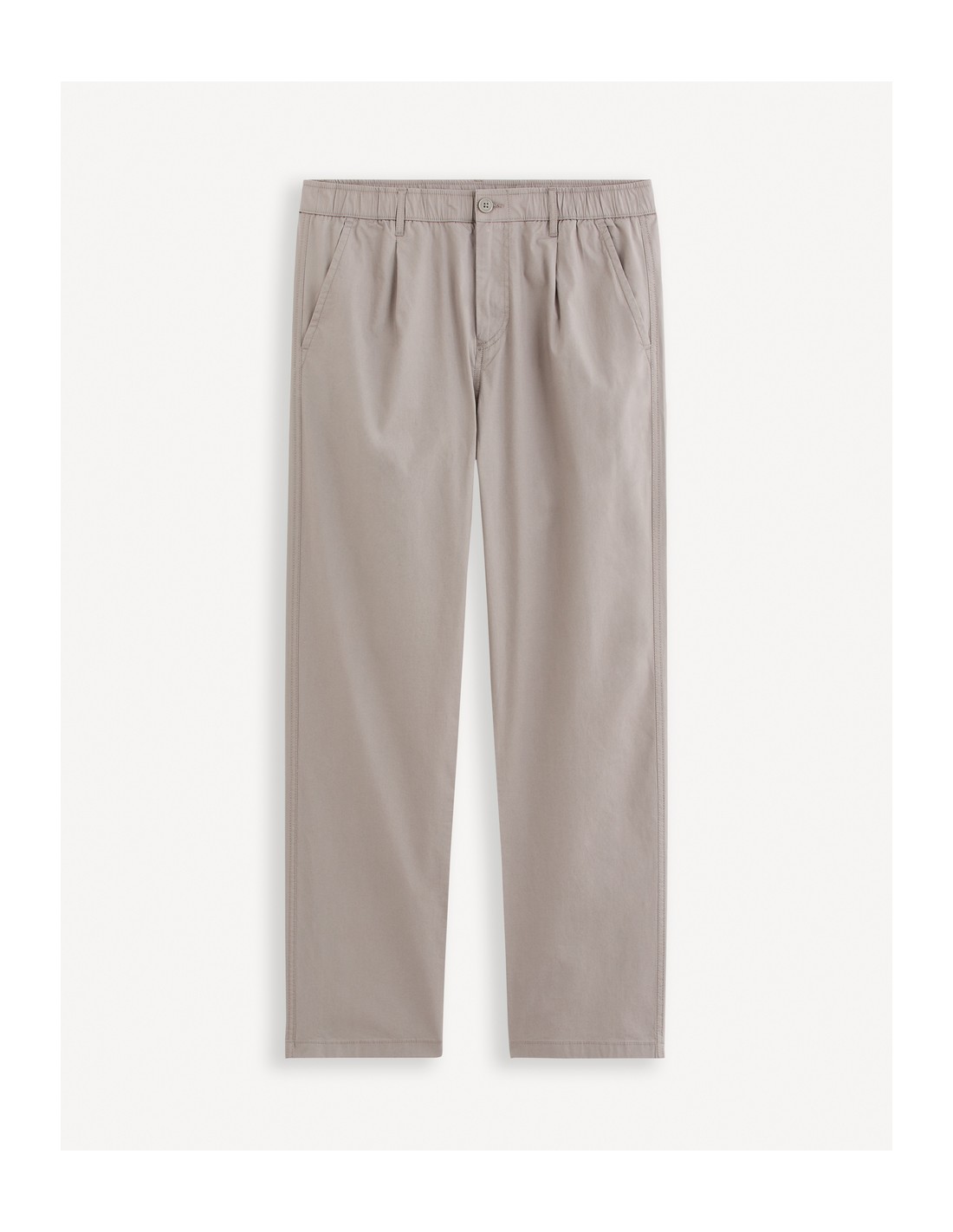 Pantalon chino straight en coton stretch Pantalon chino straight en coton stretch
