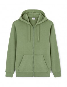 Sweat zippé à capuche -...