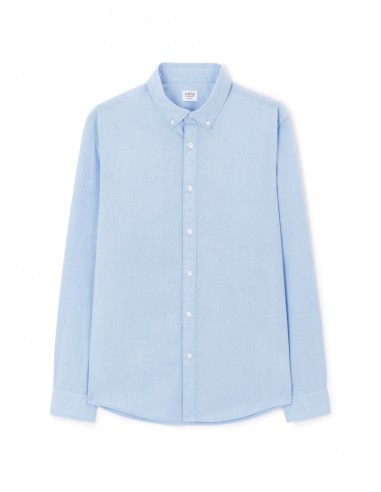 Chemise regular fil à fil en coton