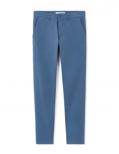 Pantalon chino slim en coton stretch