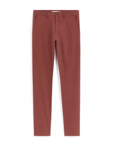 Pantalon chino slim en coton stretch