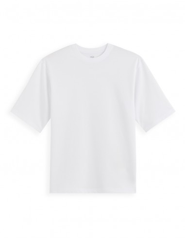 T-shirt infroissable oversize col rond