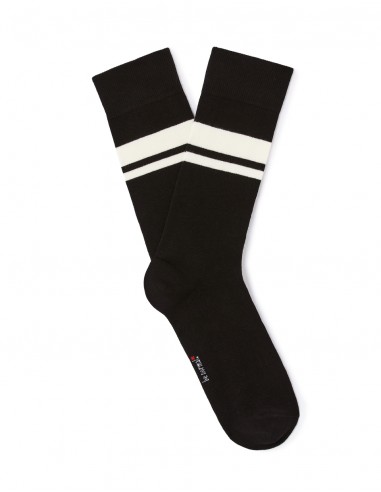 Chaussettes haute sport en coton mélangé