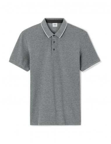 Polo regular coton mélangé