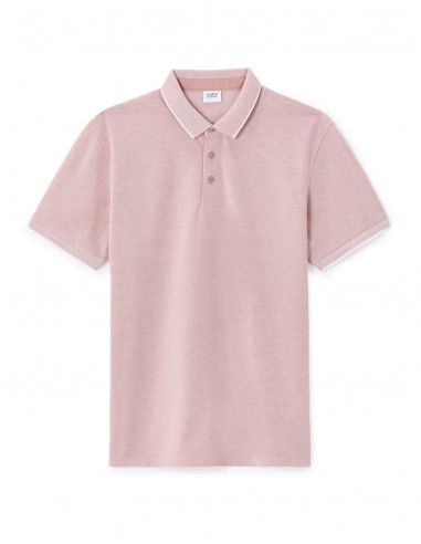 Polo regular coton mélangé
