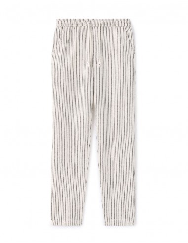 Pantalon relaxed coton mélangé