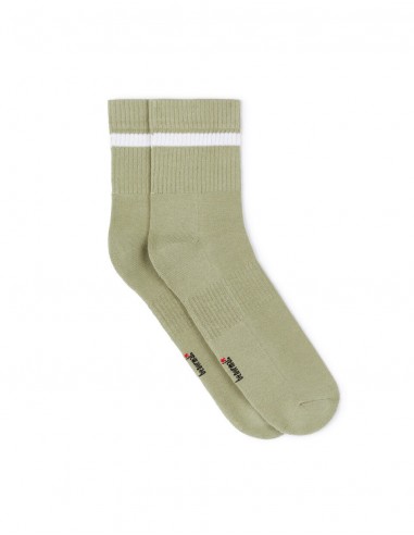 Chaussettes sport mi-hautes coton...