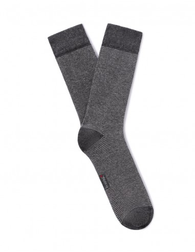 Chaussettes hautes à rayures