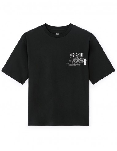 T-shirt oversize col rond 100% coton...