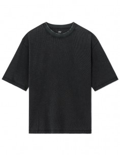 T-shirt oversize col rond...