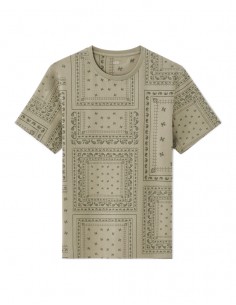 T-shirt boxy col 100% rond...