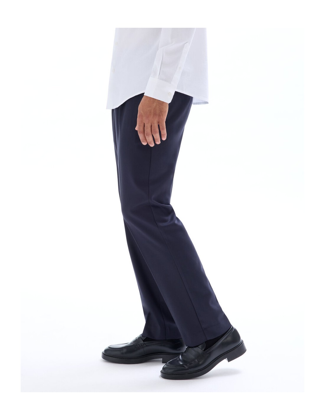 Pantalon chino straight stretch sergé Pantalon chino straight stretch sergé