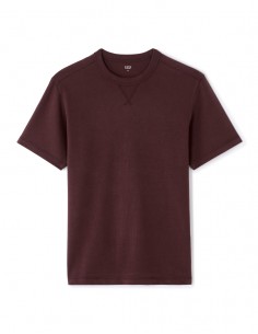 T-shirt boxy col rond 100%...