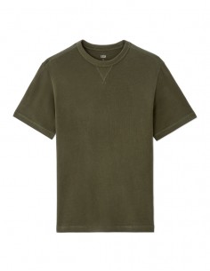 T-shirt boxy col rond 100%...