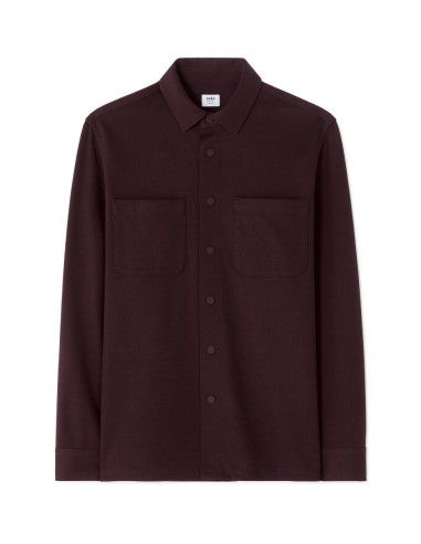 Surchemise texturée 2 poches