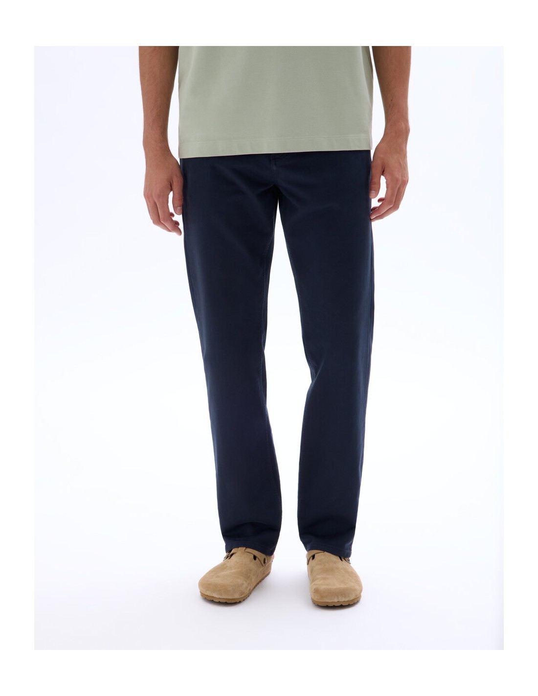 Pantalon 5 poches straight coton stretch Pantalon 5 poches straight coton stretch