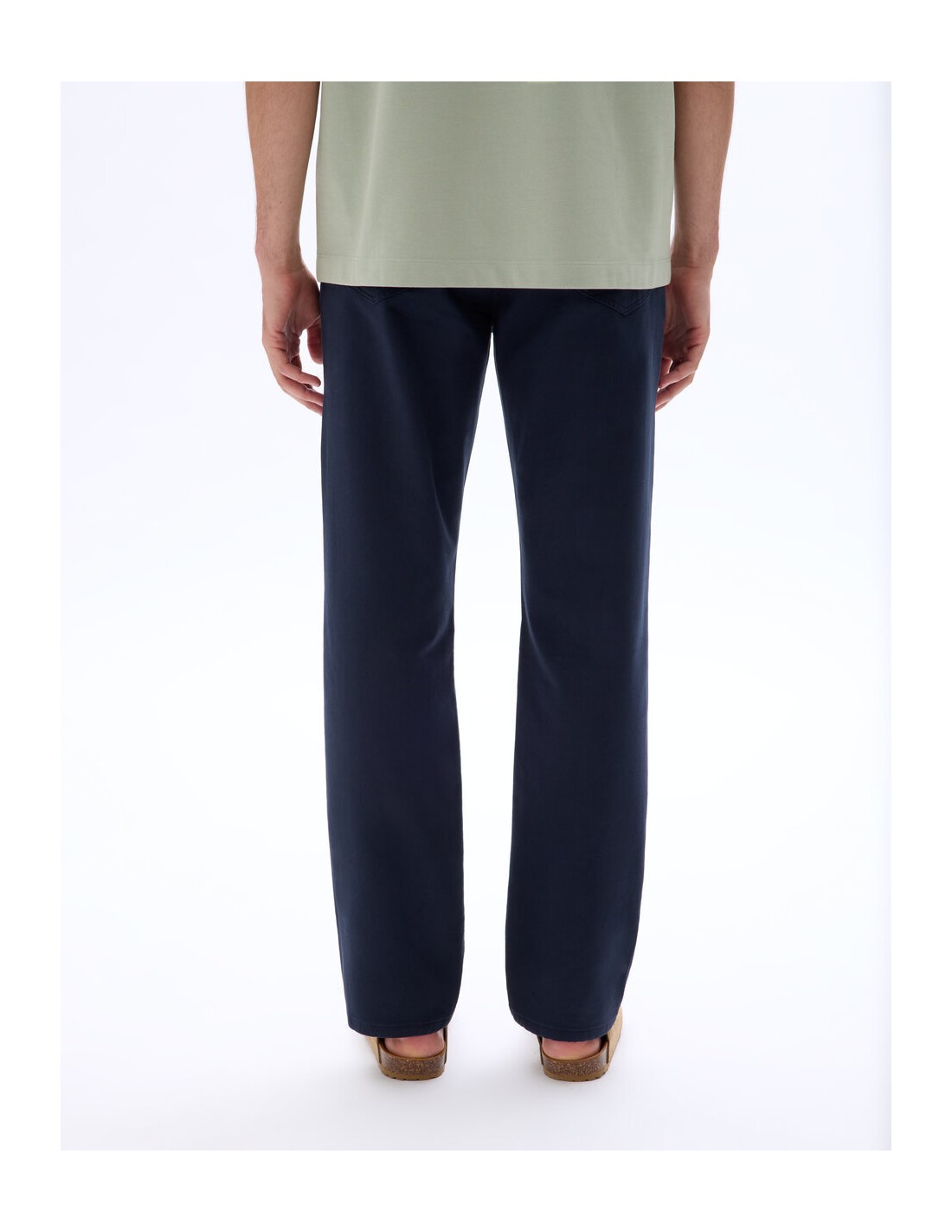 Pantalon 5 poches straight coton stretch Pantalon 5 poches straight coton stretch