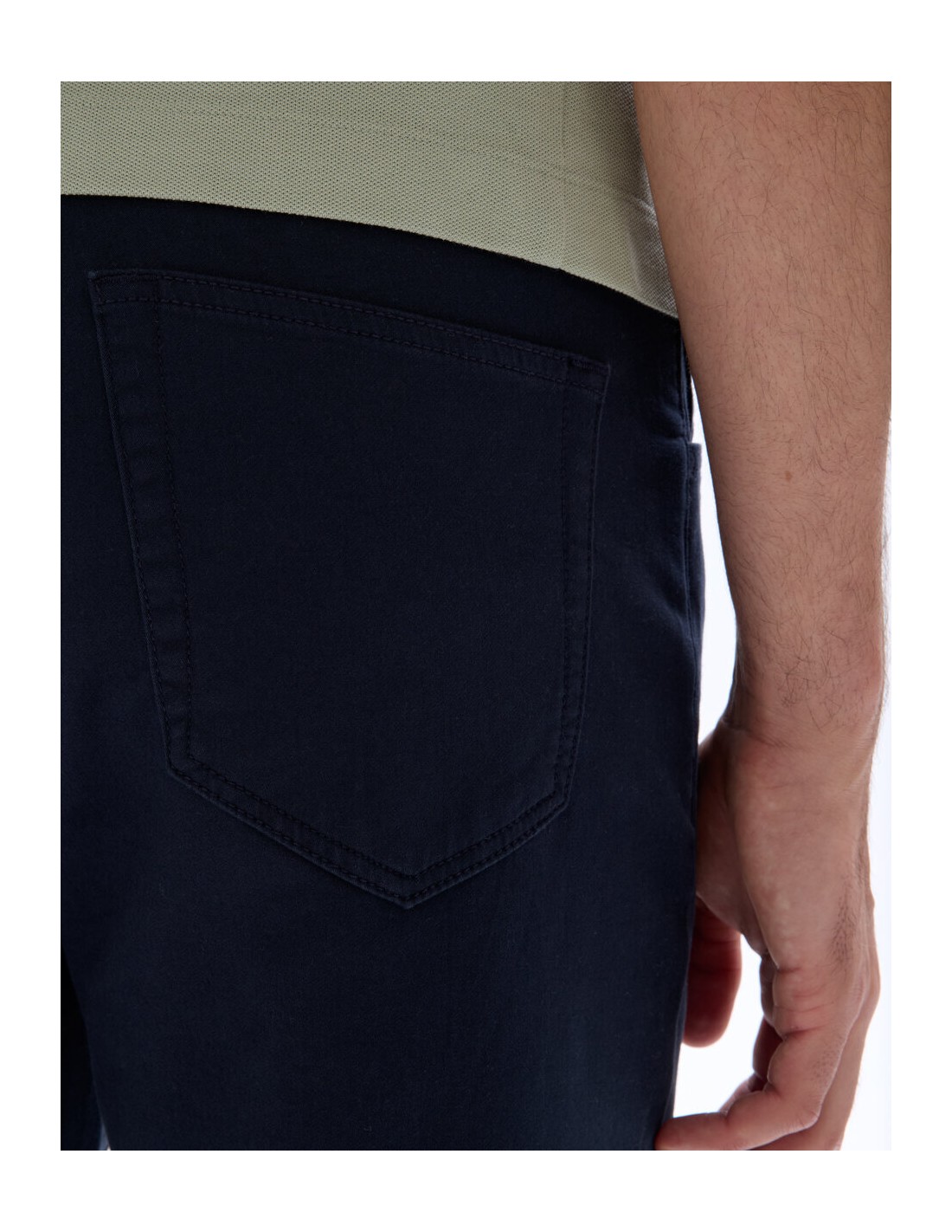 Pantalon 5 poches straight coton stretch Pantalon 5 poches straight coton stretch