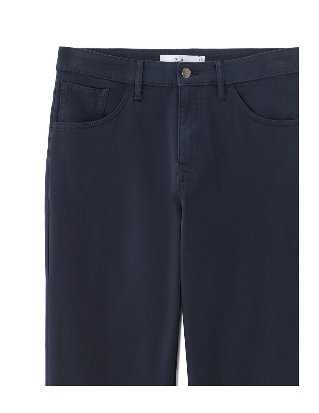 Pantalon 5 poches straight coton stretch Pantalon 5 poches straight coton stretch