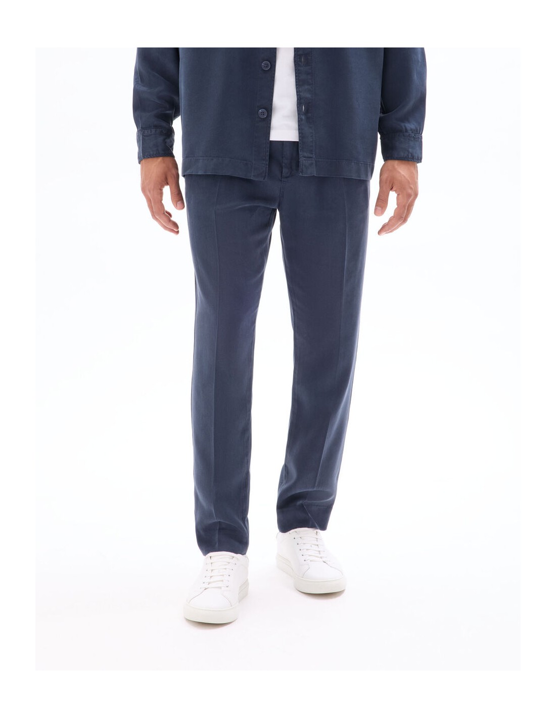 Pantalon chino straight TENCEL™ Lyocell Pantalon chino straight TENCEL™ Lyocell