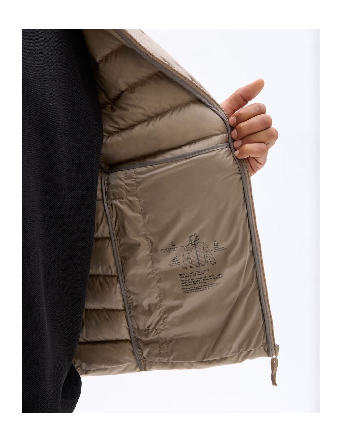 Doudoune Downwarm light en duvet à... Doudoune Downwarm light en duvet à...