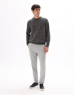 Pantalon chino slim en jersey 2