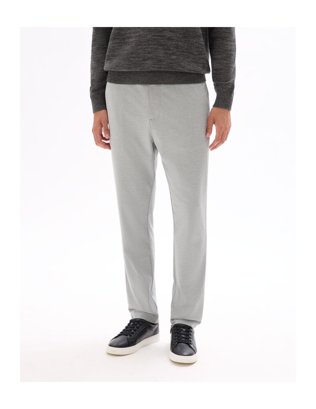 Pantalon chino slim en jersey Pantalon chino slim en jersey