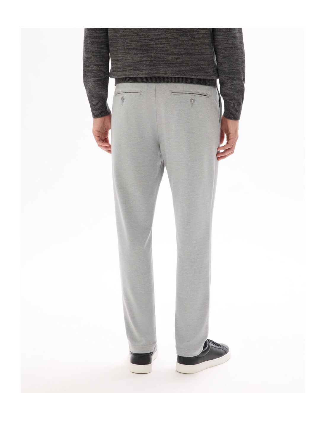 Pantalon chino slim en jersey Pantalon chino slim en jersey