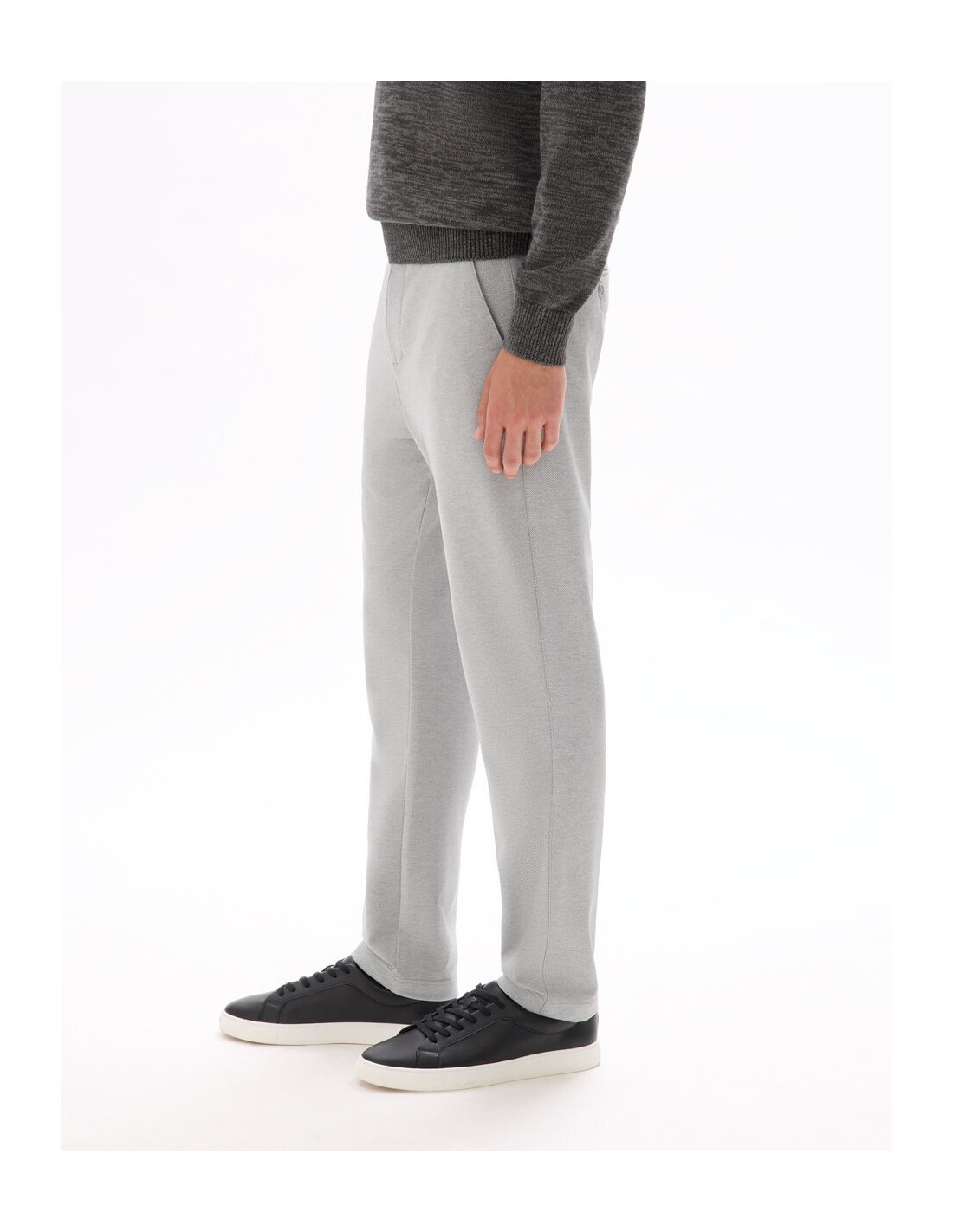 Pantalon chino slim en jersey Pantalon chino slim en jersey