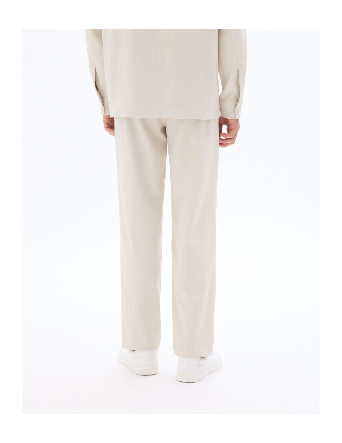 Pantalon chino straight uni Pantalon chino straight uni