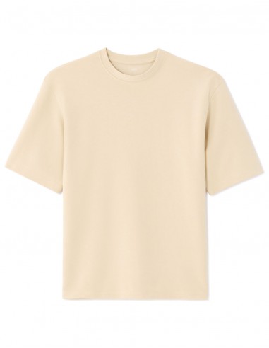 T-shirt infroissable oversize col rond