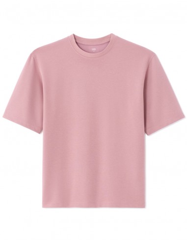 T-shirt infroissable oversize col rond