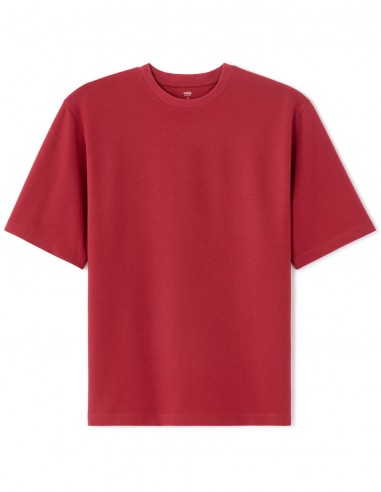 T-shirt infroissable oversize col rond