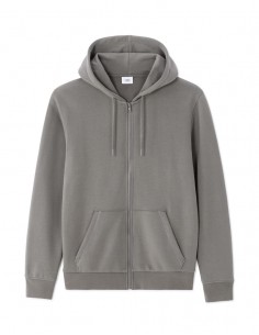 Sweat zippé à capuche -...
