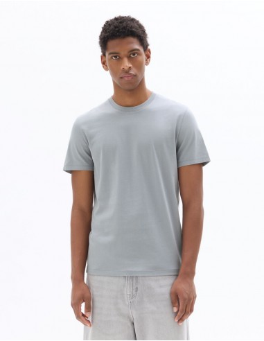T-shirt regular col rond 100% coton