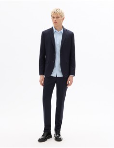 Chemise slim 100% coton en... 2