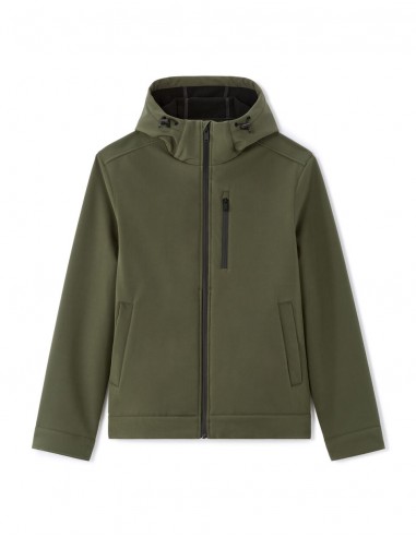 Blouson Softshell à capuche